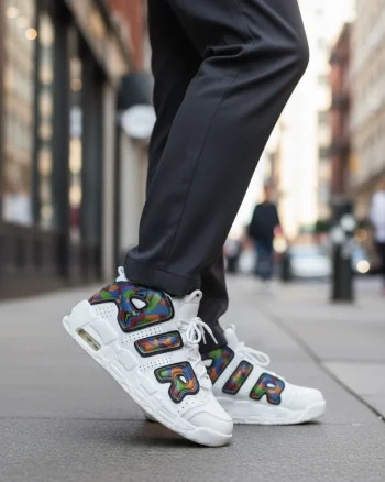 Adidasi barbati casual  albi AIR20 N15-1