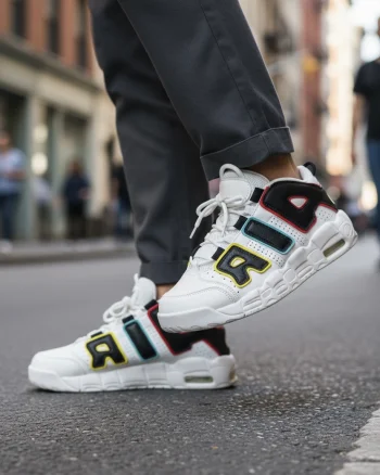 Adidasi barbati casual  albi AIR30