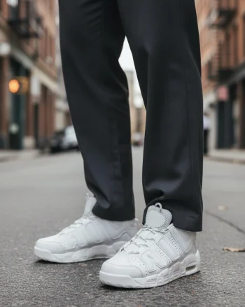 Adidasi barbati casual  albi AIR50