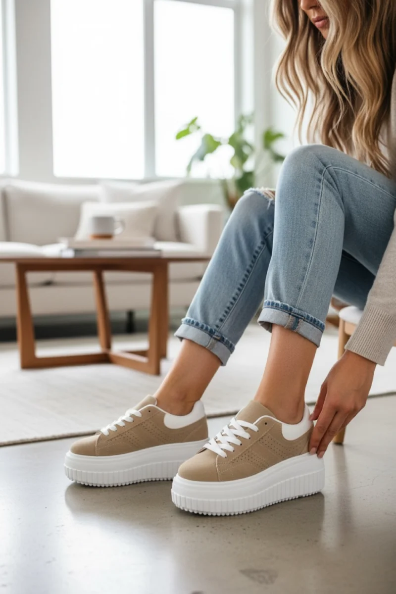 Adidasi dama albi casual ZH12