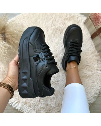 Adidasi dama casual negri T01 N10-4