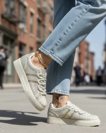 Adidasi dama casual bej M2095 N9-2
