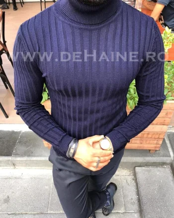 Helanca barbati slim fit bleumarin B2739 N3-4.5*