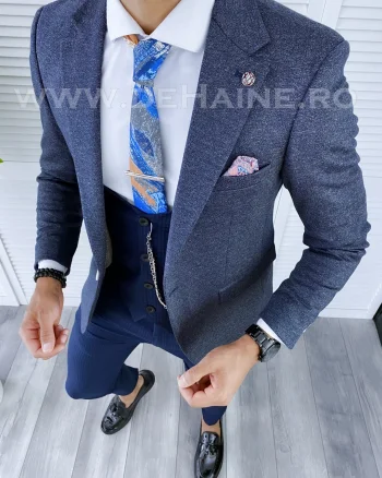 Sacou barbati slim fit B5603 D12-4