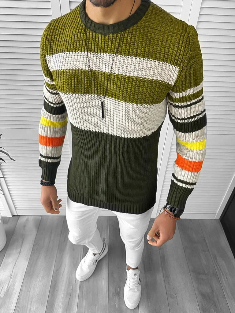 Pulover barbati gros slim fit ZR T3576 110-3.3