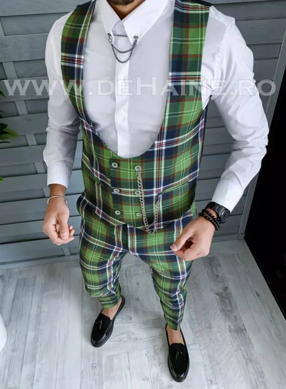 Vesta barbati eleganta slim fit 12199 E V2