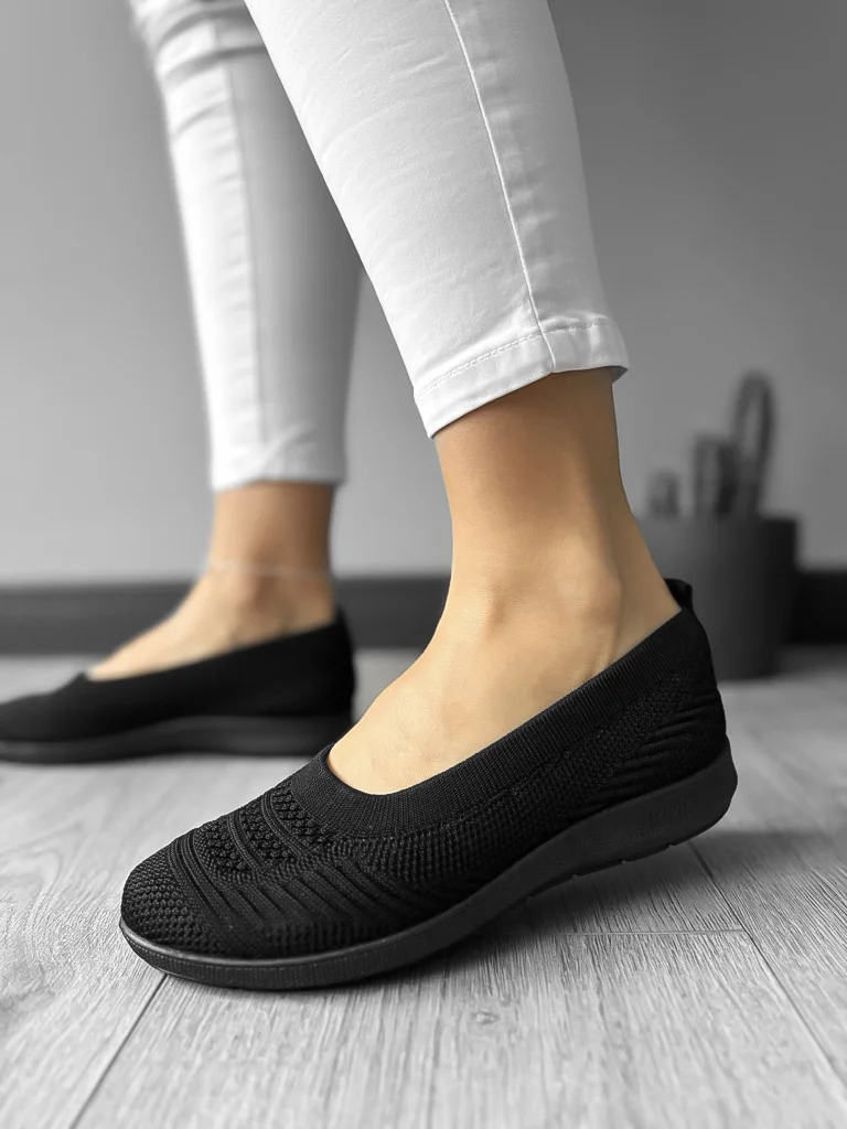Espadrile dama casual negre CL15 T53-2