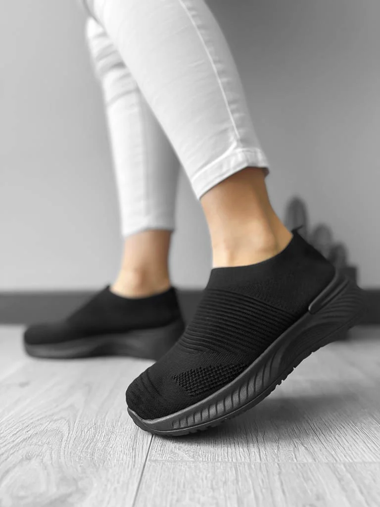 Espadrile dama casual negre 566 T4-1