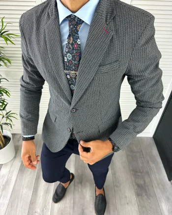 Sacou barbati slim fit 12837 D3-4.4