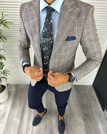 Sacou barbati slim fit 12839 D3-5.3