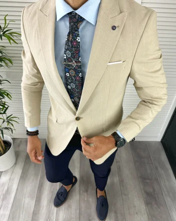 Sacou barbati slim fit 12855 56-3
