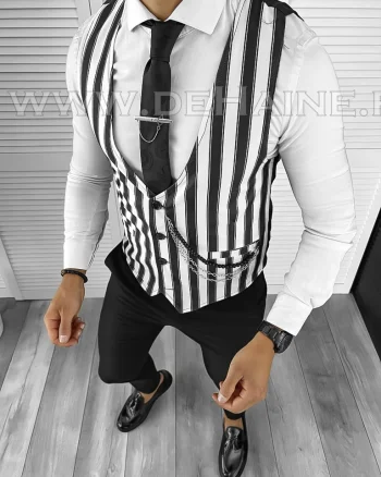 Vesta barbati eleganta slim fit B8066 Q1-3