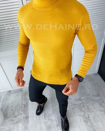 Helanca barbati slim fit mustar A2877 O2-4.2