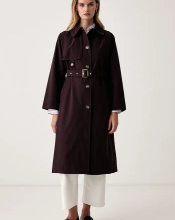 Barbour  duster pentru femei cu bumbac Antonella