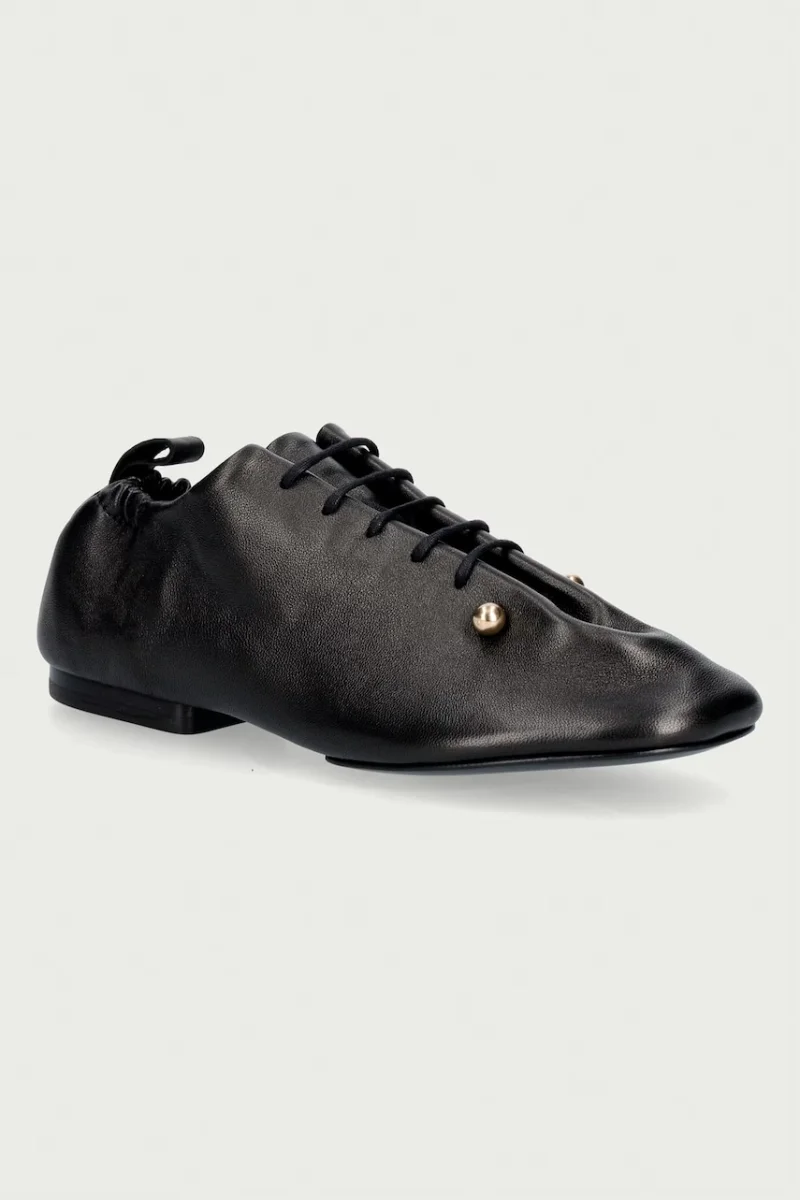 Souliers Martinez  pantofi pentru femei din piele ALBA