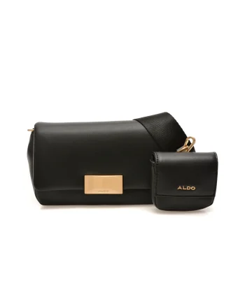 Geanta ALDO neagra, 14438070, din piele ecologica