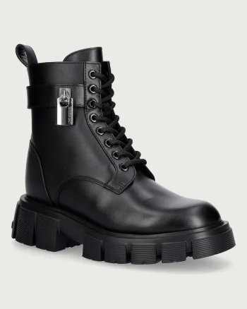 Love Moschino  bocanci cu platformă pentru femei din piele