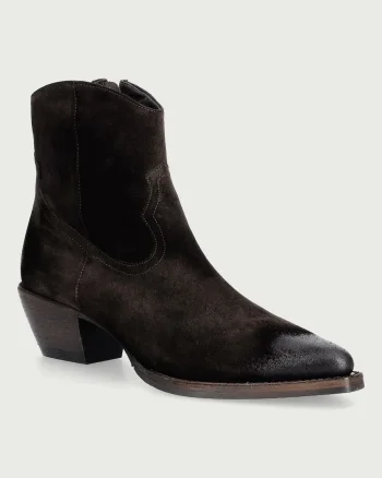 Billi Bi  botine pentru femei din piele întoarsă T.moro delisoius suede 556