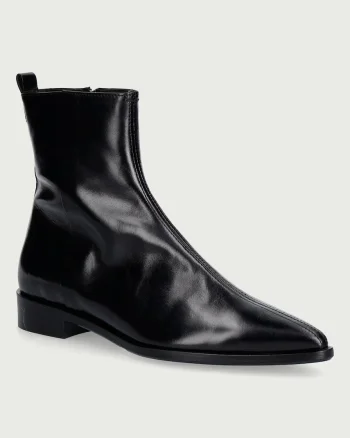 Billi Bi  botine pentru femei din piele negre 80