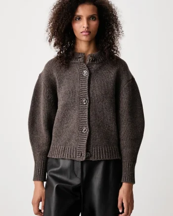 Soeur  cardigan pentru femei din lână merino LEONARD