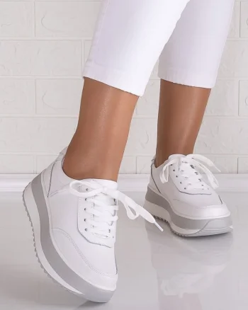 Pantofi dama casual Albi din Piele Naturala Delaia