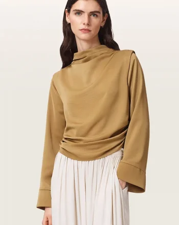 AllSaints  bluză pentru femei LESLIE