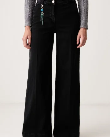 Fracomina  blugi wide leg pentru femei