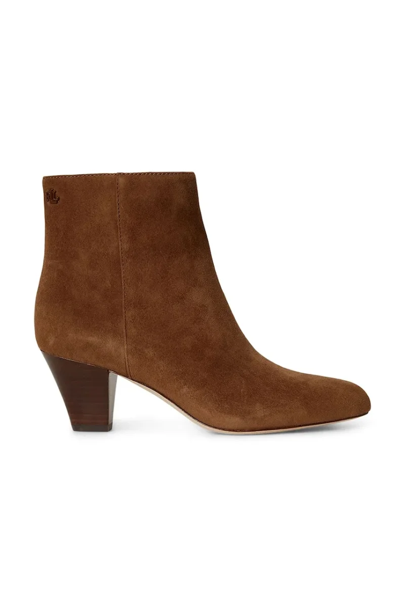 Lauren Ralph Lauren  botine pentru femei din piele întoarsă Emrsyn Bt Hl