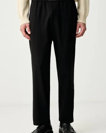 Just Cavalli  pantaloni straight pentru bărbați cu amestec de lână