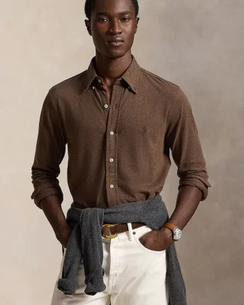 Polo Ralph Lauren  cămașă pentru bărbați din bumbac