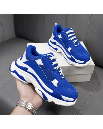 Adidasi barbati casual  albastri 103