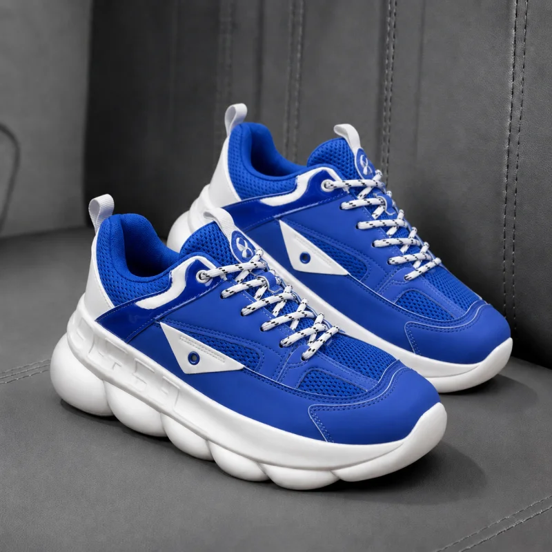 Adidasi barbati casual  premium  albastri 209