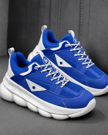 Adidasi barbati casual  premium  albastri 209