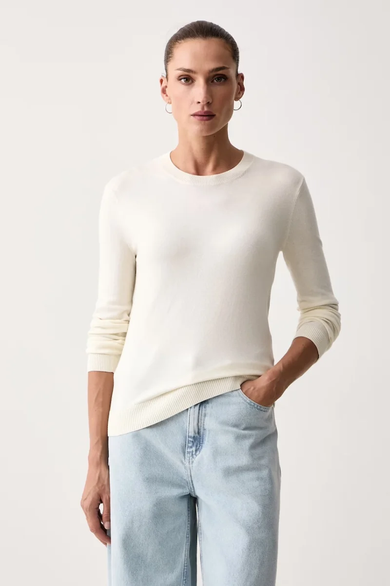 Weekend Max Mara  pulover pentru femei cu amestec de mătase WKDSICILIA