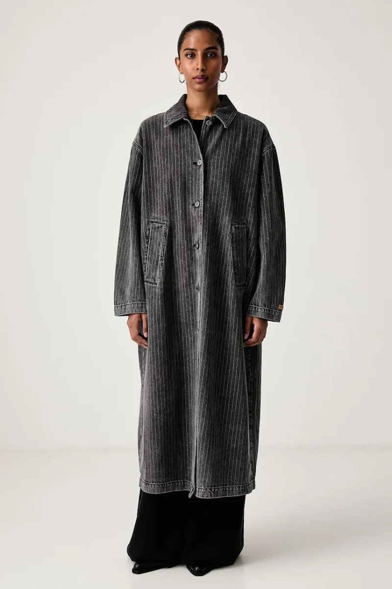 HUGO Blue  palton pentru femei din denim Gravity_B