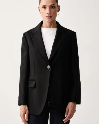 Weekend Max Mara  sacou cu un singur rând de nasturi pentru femei din lână WKDASTA