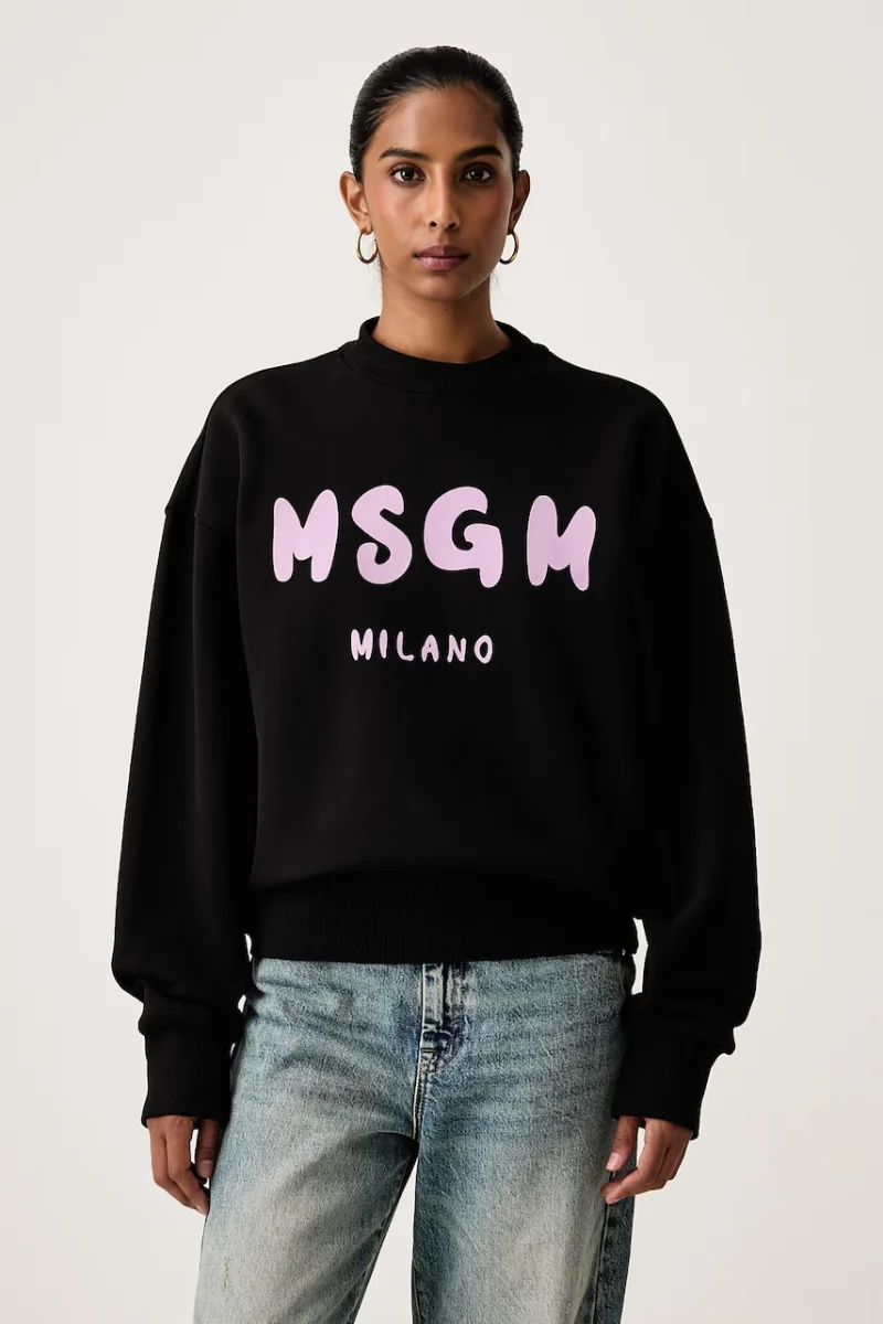MSGM  hanorac cu glugă pentru femei din bumbac