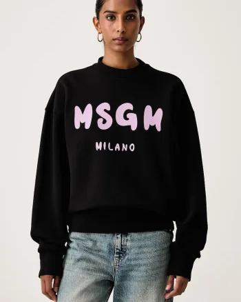 MSGM  hanorac cu glugă pentru femei din bumbac
