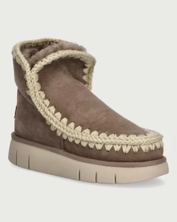 Mou  Eskimo 18 Bounce cizme de zăpadă pentru femei din piele întoarsă