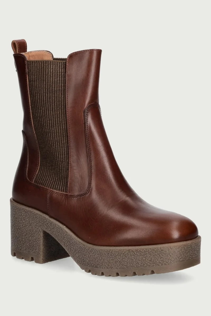 Weekend Max Mara  botine cu toc pentru femei din piele