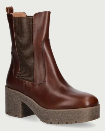Weekend Max Mara  botine cu toc pentru femei din piele