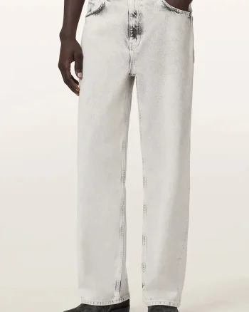 AllSaints  blugi wide leg pentru bărbați LENNY