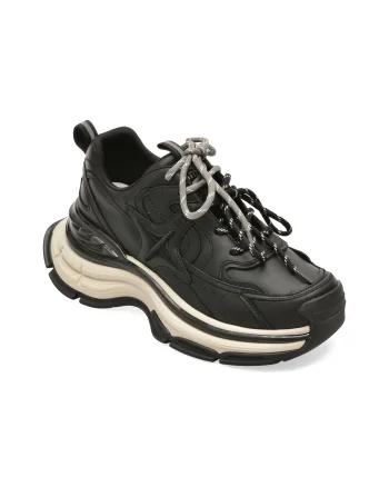 Pantofi sport GRYXX negri, 7190, din piele naturala