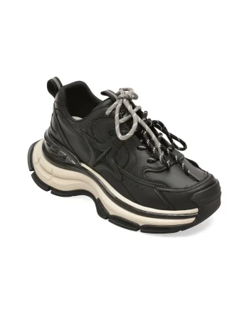 Pantofi sport GRYXX negri, 7190, din piele naturala