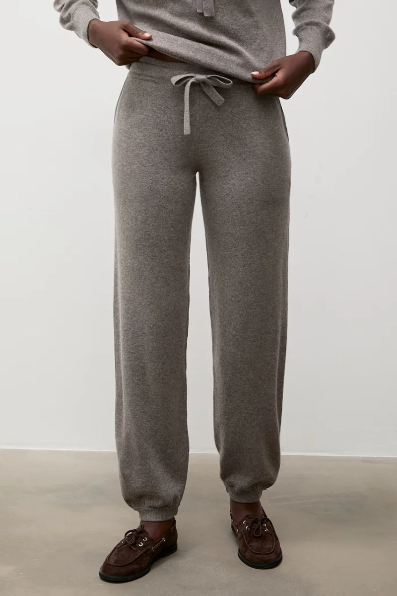 Answear.LAB  pantaloni de trening pentru femei din lână
