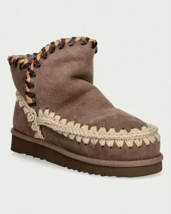 Mou  Eskimo 18 Leather Overstitching cizme de zăpadă pentru femei din piele întoarsă