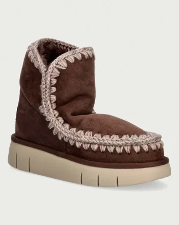 Mou  Eskimo 18 Bounce cizme de zăpadă pentru femei din piele întoarsă