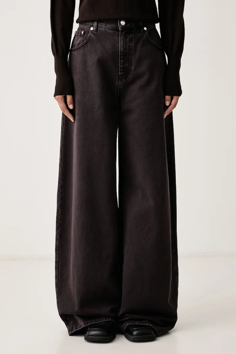 MSGM  blugi wide leg pentru femei