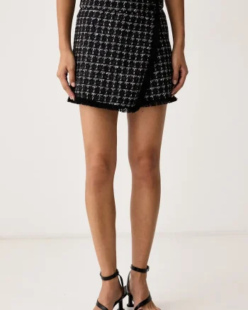 MSGM  fustă-pantalon pentru femei cu amestec de lână