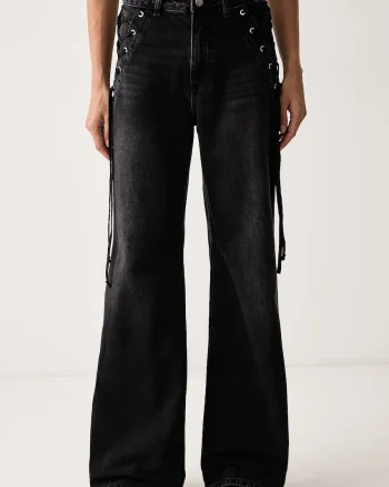 Marella  blugi wide leg pentru femei MLSWLEG3